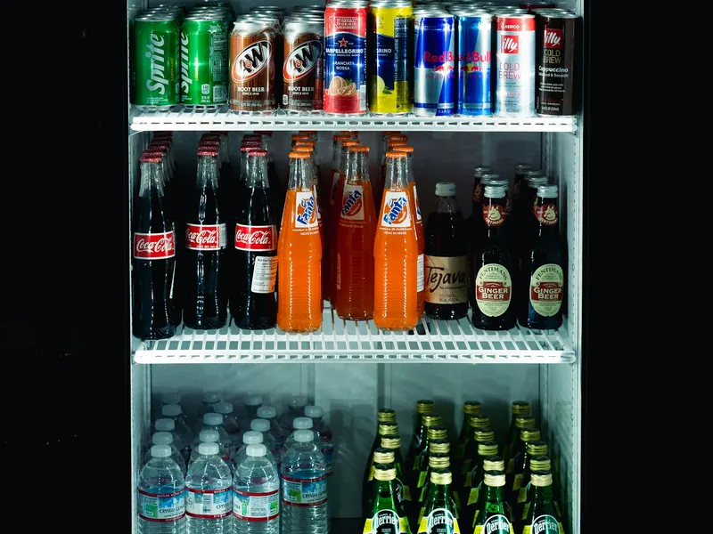 Nevera vitrina exhibidora de bebidas